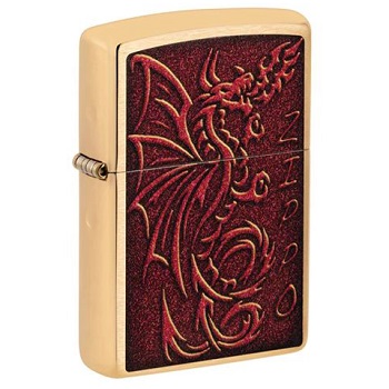 ZIPPO MEDIEVAL MYTHOLOGICAL DESIGN