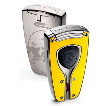 COLIBRI YELLOW CARBON LIGHTER TTR003002