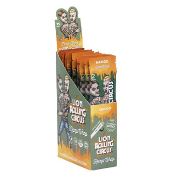 LION ROLLING CIRCUS HEMP WRAP MANGO