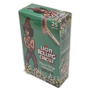 LION ROLLING CIRCUS HEMP WRAP GORILA GL