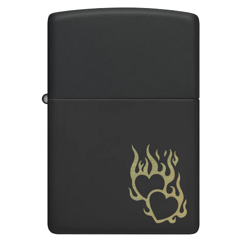 ZIPPO - FIRE HEART DESIGN