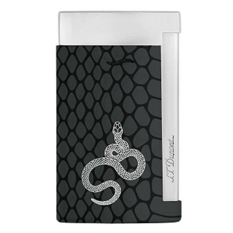 S.T. DUPONT BQ SLIM 7 SNAKE BLACK