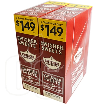 SWISHER SWEETS REGULAR CIGARILLOS 2/$1.49