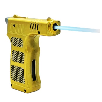 DISSIM HAMMER PRECISION TORCH BUTANE LIGHTER GOLD