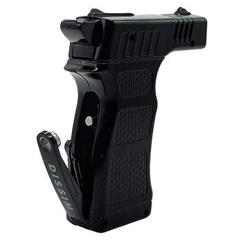 DISSIM HAMMER PRECISION TORCH BUTANE LIGHTER BLACK