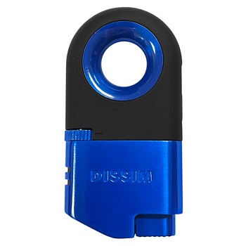 DISSIM BLUE INVERTED DUAL TORCH LIGHTER