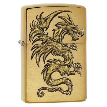 ZIPPO DRAGON DESIGN LIGHTER