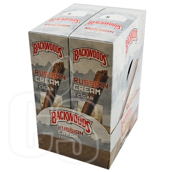 BACKWOODS RUSSIAN CREAM SINGLES BOX