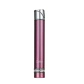 COLIBRI SCEPTER LIGHTER METALLIC ROSE AND POLISHED CHROME