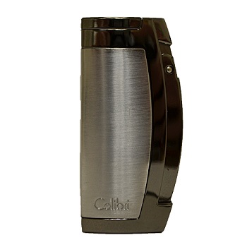 COLIBRI ENTERPRISE I SINGLE JET LIGHTER CHROME + GUNMETAL
