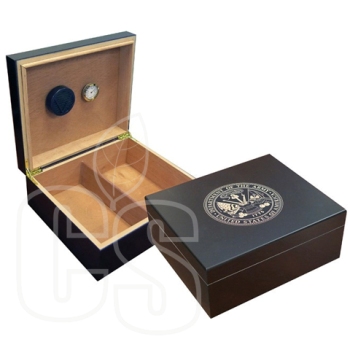 PRESTIGE CHALET ARMY BLACK HUMIDOR