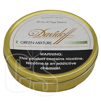 DAVIDOFF GREEN MIXTURE PIPE TOBACCO 1.75OZ TIN