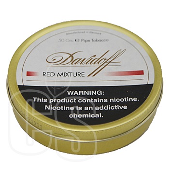 DAVIDOFF RED MIXTURE PIPE TOBACCO 1.75OZ TIN