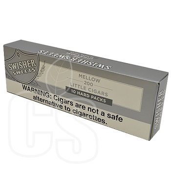 SWISHER SWEETS LITTLE CIGARS SILVER HARD PACK
