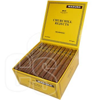 NAT CICCO NICARAGUA REJECTS CHURCHILL MADURO BOX