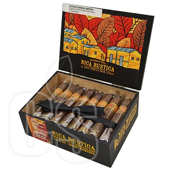 NICA RUSTICA CONNECTICUT BROADLEAF SHORT ROBUSTO BOX