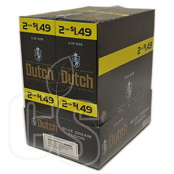 DUTCH MASTERS CIGARILLOS 2/$1.49 BLUE DREAM FUSION