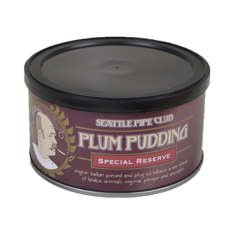 SEATTLE PIPE CLUB PLUM PUDDING SPECIAL RESERVE 4 OZ