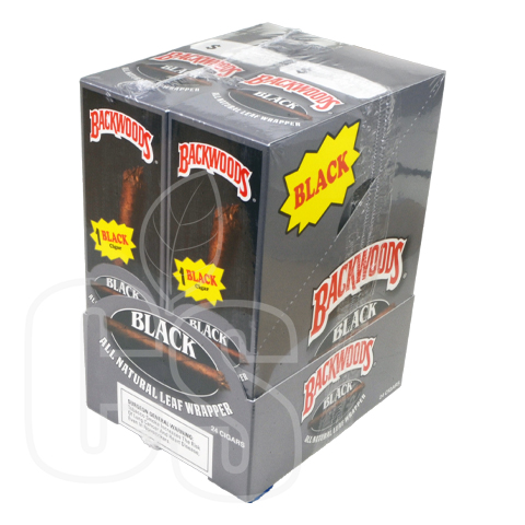 BACKWOODS BLACK SINGLES BOX