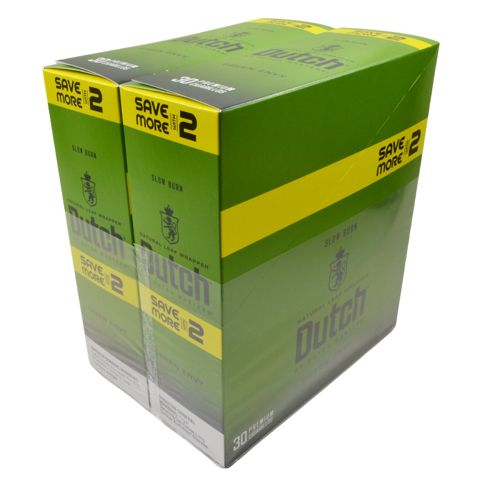 DUTCH MASTERS GREEN ENVY 2 PK