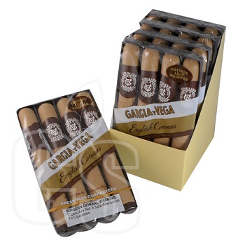 GARCIA VEGA ENGLISH CORONA TUBOS 4/5 PACKS