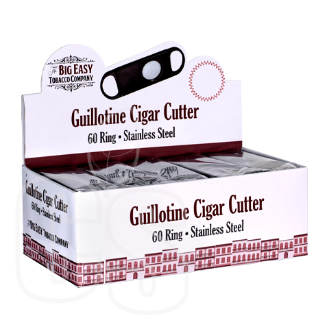 BIG EASY 60 GAUGE GUILLOTINE CIGAR CUTTER - SINGLE BLADE