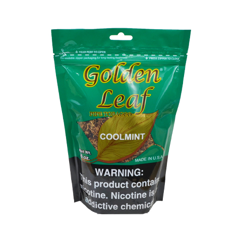 GOLDEN LEAF COOL MINT PIPE TOBACCO 6OZ