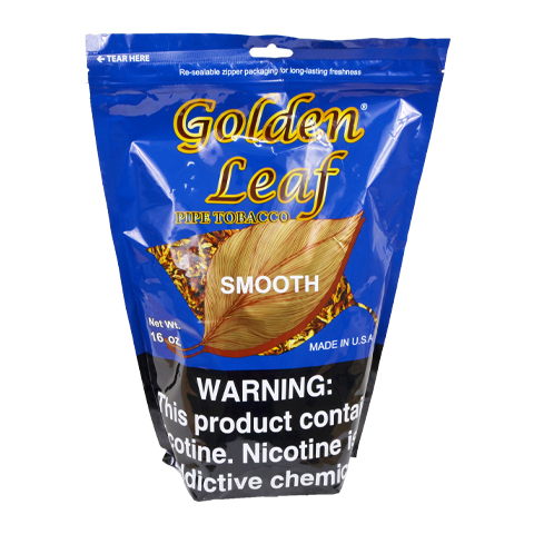 GOLDEN LEAF SMOOTH PIPE TOBACCO 16OZ