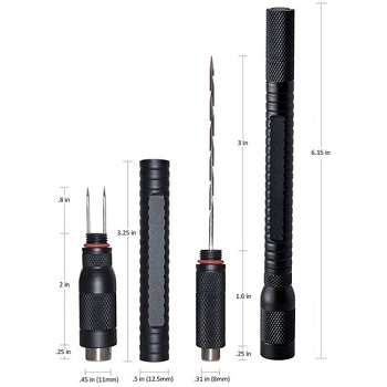 4 IN 1 CIGAR TOOL BLACK