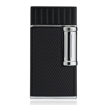 COLIBRI JULIUS CLASSIC FLINT CIGAR LIGHTER BLACK CHROME