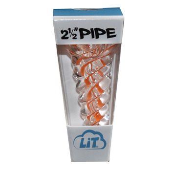 LIT GLASS PIPE 2.5"