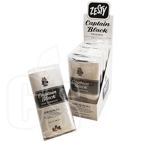 CAPTAIN BLACK WHITE POUCH 5 PACK