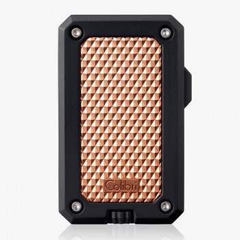 COLIBRI RALLY JET LIGHTER, BLACK + ROSE