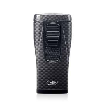 COLIBRI MONACO TRIPLE FLAME BLACK CARBON FIBER PRINT