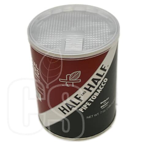 HALF & HALF CAN PIPE TOBACCO 7oz