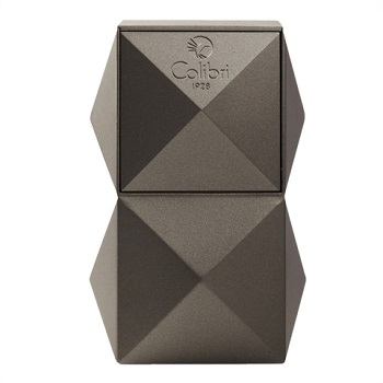 COLIBRI QUASAR TABLETOP TRIPLE FLAME LIGHTER, GUNMETAL