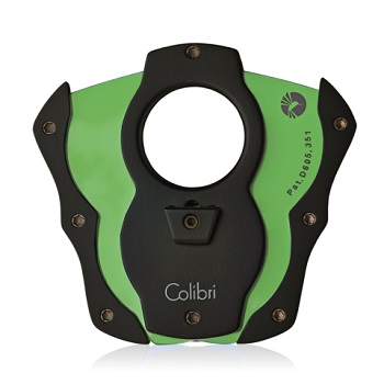 COLIBRI CUT CIGAR, BLACK + GREEN BLADES