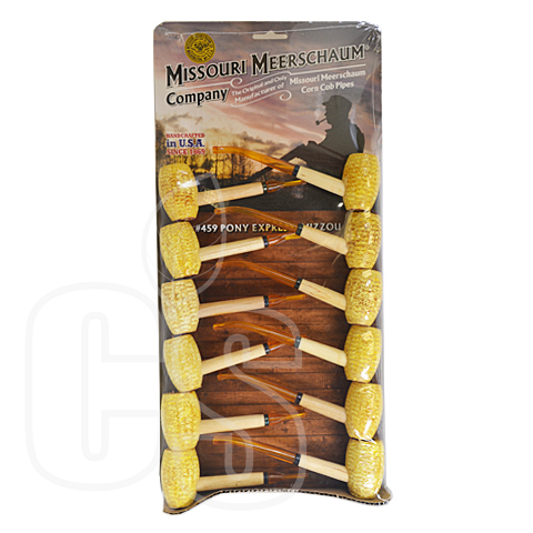 MISSOURI CORN COB #459 PONY EXPRESS/MIZZOU COMBO