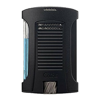 COLIBRI DAYTONA SINGLE JET LIGHTER, MATT + BLACK