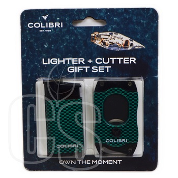COLIBRI EVO+S-CUT, GREEN CARBON FIBER, CLAMSHELL