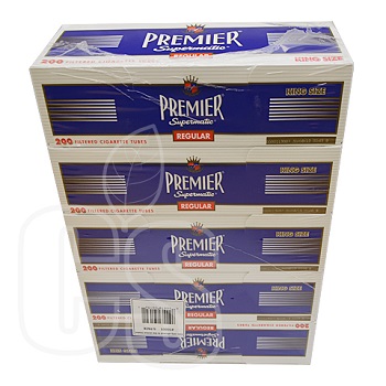 PREMIER REGULAR KING FILTERED CIGARETTES TUBES (5PK)
