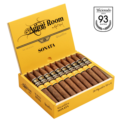 AGING ROOM QUATTRO NICARAGUA SONATA MAESTRO 20X