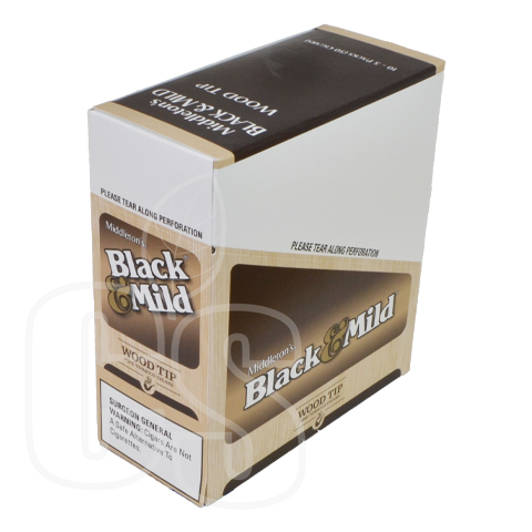 MIDDLETON'S BLACK & MILD WOOD TIP PACK