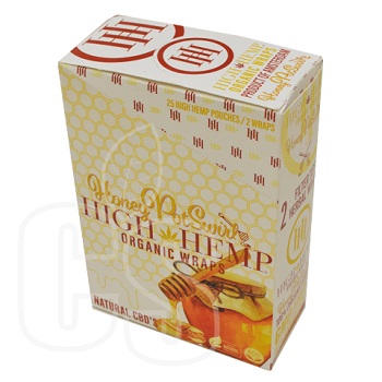 HIGH HEMP WRAPS HONEY POT SWIRL