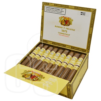 ROMEO Y JULIETA 1875 CONNECTICUT NICARAGUA BULLY