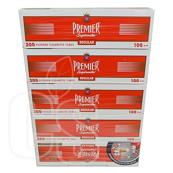 PREMIER REGULAR CIGARETTE TUBES 100MM