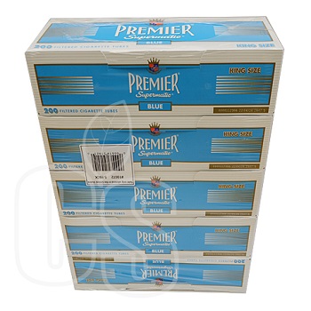 PREMIER BLUE FILTERED CIGARETTE TUBES KING (5 PK)