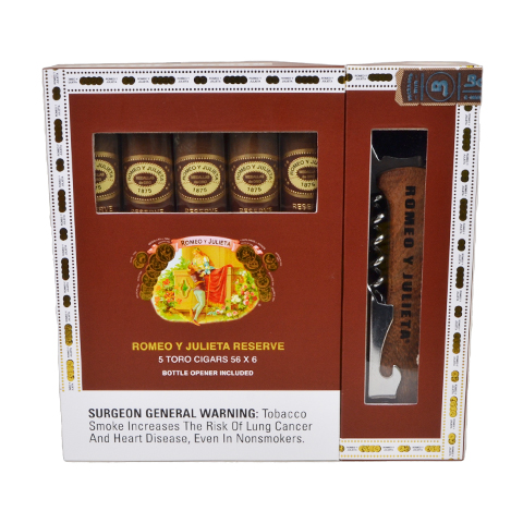 ROMEO Y JULIETA HABANA RESERVE TORO SAMPLER + MULTI-TOOL