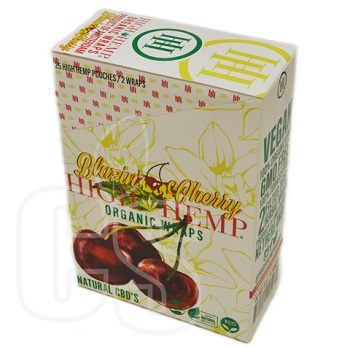 HIGH HEMP WRAP BLAZIN CHERRY