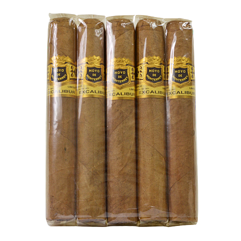 HOYO DE MONTERREY EXCALIBUR EPICURE NATURAL 5 PACK
